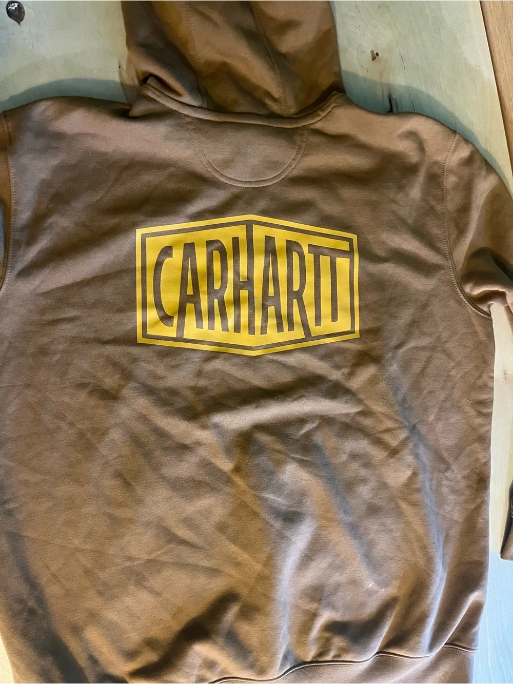 Carhartt Loose Fit Hooded Sweatshirt in Carhartt Brown